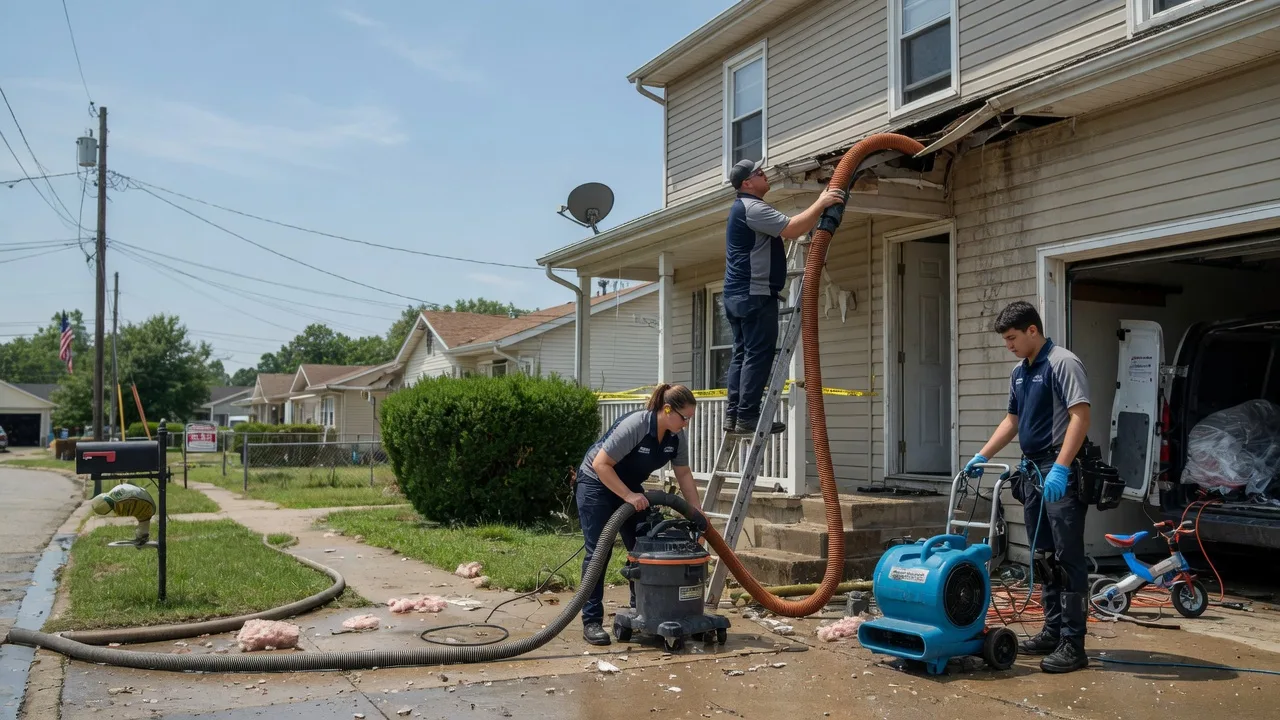Water Damage Restoration in Eucha, OK near me